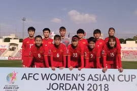  Equipo de fútbol femenino de Vietnam pierde ante Japón en Copa Asiática 2018