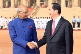 Presidentes de Vietnam e India mantienen conversaciones