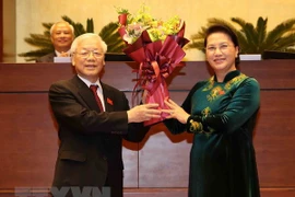 Dirigentes en el mundo felicitan a Nguyen Phu Trong por ser elegido presidente de Vietnam 
