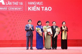 Premios KOVA 2018 de Vietnam honran a destacados ejemplos en la vida 