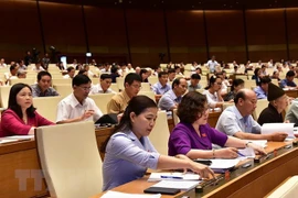 Asamblea Nacional de Vietnam aprueba tres proyectos de leyes 