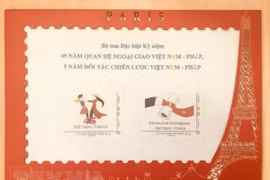 Emiten sellos por aniversario 45 de vínculos diplomáticos Vietnam-Francia