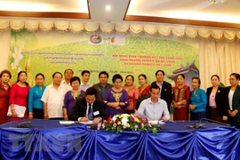 Feria comercial promueve cooperación económica Vietnam- Laos
