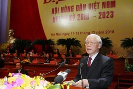 Máximo dirigente político de Vietnam resalta papel de agricultores