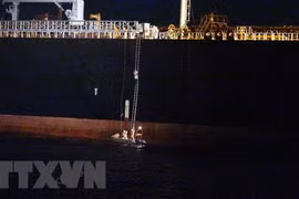 Rescatan a un barco extranjero en el mar vietnamita