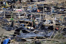 Influencia del supertifón Mangkhut provocará intensas lluvias en Vietnam tras su entrada en China 