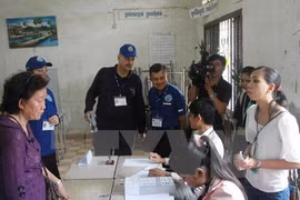 Camboya publica resultados preliminares de elecciones generales