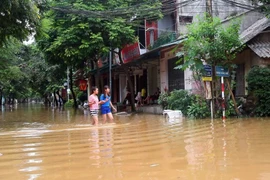 Inundaciones afectan más de 700 familias en provincia de Thanh Hoa 