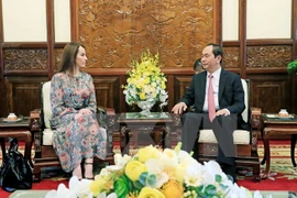 Presidente de Vietnam recibe a titular de IPU