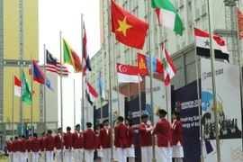 Ya ondea en Indonesia bandera vietnamita en ocasión de Juegos Paralímpicos de Asia