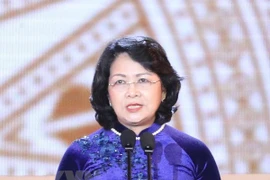 Vicepresidenta de Vietnam parte hacia Australia para Cumbre Global de Mujeres