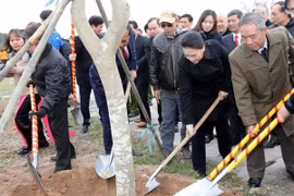Vicepresidente de Parlamento de Vietnam inaugura festival de plantación de árboles