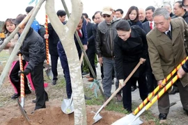 Vicepresidente de Parlamento de Vietnam inaugura festival de plantación de árboles