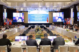 Máximo dirigente partidista de Vietnam recibe a jefes de delegaciones participantes en APPF 26 