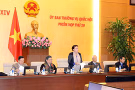 Emprenden reunión 20 del Comité Permanente del Parlamento vietnamita