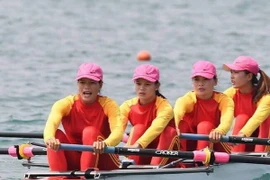 Equipo de remo entrega primera medalla de oro a Vietnam en Juegos Asiáticos
