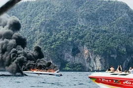 Al menos 16 heridos en explosión de lancha en Tailandia