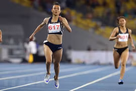 Numerosos deportistas internacionales participan en concurso de atletismo en Vietnam