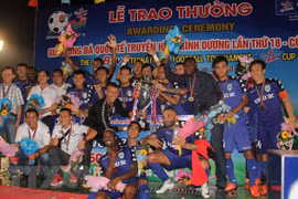 Club vietnamita gana copa internacional de fútbol