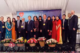 Celebran 20 aniversario de la fundación de Asociación de Medicina y Famarcia de Vietnam en Rusia