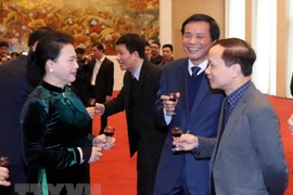 Oficina del Parlamento de Vietnam celebra el Año Nuevo Lunar