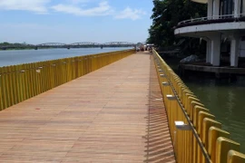 Ultiman construcción de ruta peatonal financiada por Corea del Sur en provincia vietnamita
