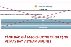 Vietnam Airlines advierte sobre estafa de pasajes gratis