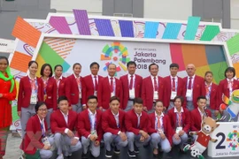 Delegación vietnamita está lista para ASIAD 2018 en Indonesia
