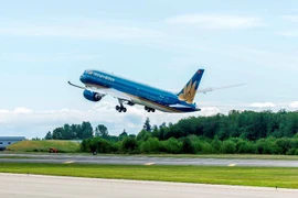 Aerolínea insignia Vietnam Airlines cumple su plan del año