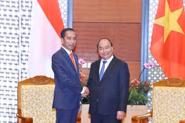 Premier de Vietnam se reúne con presidente indonesio Joko Widodo 