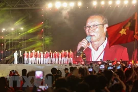 Realizan en Hanoi acto para honrar logros de la delegación deportiva vietnamita en ASIAD 2018