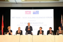 Premier vietnamita interviene en Foro Empresarial con Nueva Zelanda