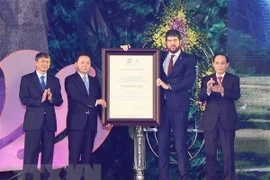 Geoparque vietnamita Non Nuoc Cao Bang recibe título de la Unesco