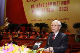 Máximo dirigente político de Vietnam resalta papel de agricultores