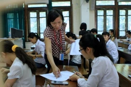 El 99 por ciento de bachilleres de Vietnam se presenta a examen nacional