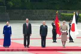 Prensa japonesa destaca visita del presidente vietnamita Tran Dai Quang