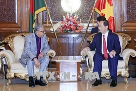 Presidentes de Vietnam y Bangladesh acuerdan orientaciones para futuros lazos 