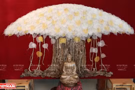Cuadro de hojas de Bodhi