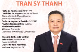 Tran Sy Thanh, elegido auditor general estatal de Vietnam