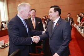Presidente del Parlamento recibe a delegación del Consejo Empresarial EE.UU.-ASEAN