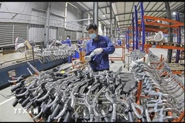 El producto interno bruto regional (PIBD) de Hanoi en el primer semestre de 2024 aumentará un 6%. (Foto: VNA)