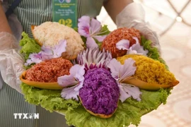 El arroz glutinoso nuong de Dien Bien. (Foto: VNA)