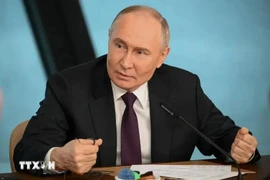 El presidente de Rusia, Vladimir Putin. (Foto: VNA)