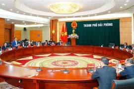 Ciudad vietnamita y Laos intercambian experiencias en inspección y lucha anticorrupción