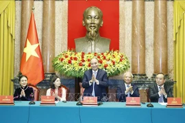 Presidente vietnamita destaca buena marcha de nexos con el Consejo Mundial de Paz