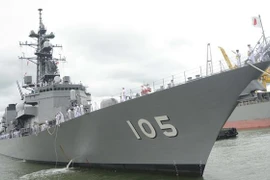 Flota de Fuerza Marítima de Autodefensa de Japón llega a Vietnam