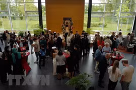 Alumnos daneses estudian historia y cultura de Vietnam 