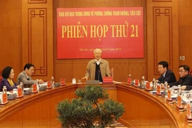 Destacan resultados de la lucha contra corrupción en Vietnam