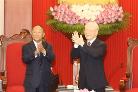 Máximo dirigente del PCV resalta apoyos mutuos entre Vietnam y Camboya