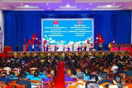 Conmemoran en provincia de Khammouane aniversario de relaciones Laos-Vietnam